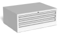Szafka kartotekowa A1, 3 szuflady, kod: TM301A1325