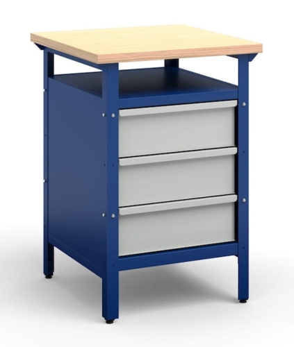 Stół warsztatowy 60 cm, 3 szuflady, kod: TM6007