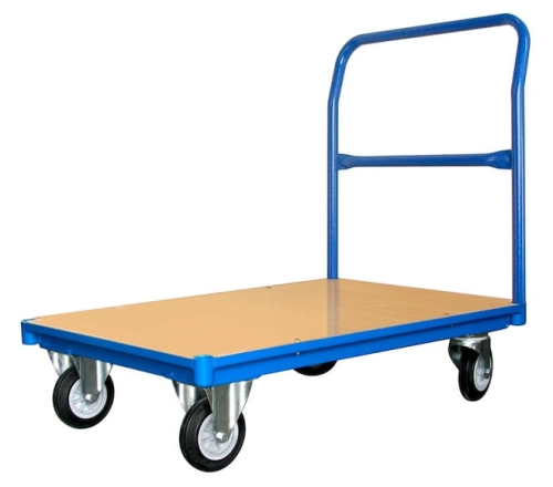 Wózek platformowy 1050x700, koła pełne, kod: J12305