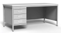 Biurko metalowe 160 cm, 3 szuflady, kod: TMBP3 1