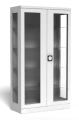 Szafa medyczna, metalowa z przeszkleniem, 80-100 cm kod: TM80H 2