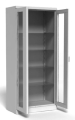Szafa laboratoryjna, metalowa z drzwiami z przeszkleniem, 80 cm, kod: TM80OP 1
