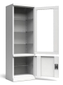 Szafa medyczna, metalowa 60 cm, z przeszkleniem, kod: TM600OD 1