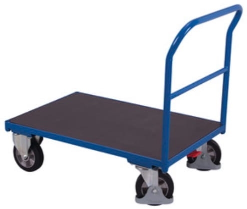 Wózek platformowy, platforma antypoślizgowa, nośność 1000-kg, kod: VF700180