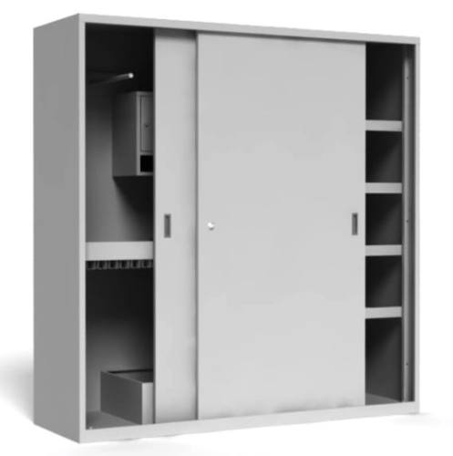 Szafa na sprzęt sportowy, drzwi przesuwne, kod: TMDS1500W41