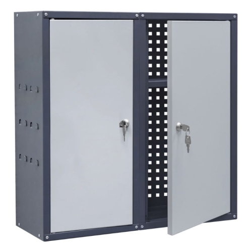 Szafka warsztatowa wisząca, metalowa, szerokość 62 cm, kod: UB2