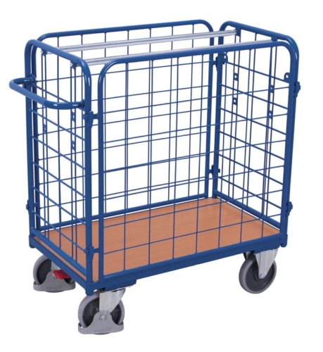 Wózek siatkowy, transportowy do paczek, kod: VF500420