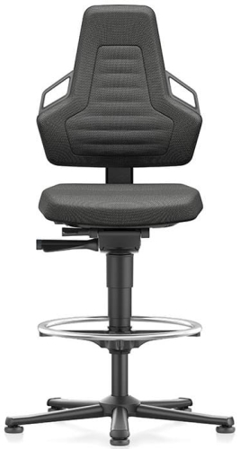 Krzesło ESD wysokie na ślizgach, obrotowe, BIMOS Nexxit 3.jpg