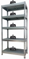 Regał metalowy, ocynkowany 1050 kg, nośność półki 150-kg, 7 półek, kod: TRT2 2