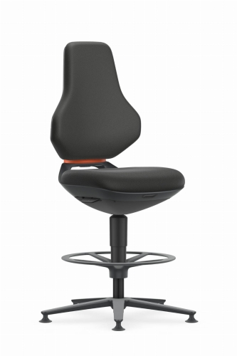 Krzesło ESD wysokie na ślizgach, BIMOS Texon 3, Gwarancja 10-lat.jpeg