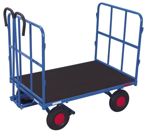 Wózek platformowy z 2 burtami, 700-kg, kod: VF42120
