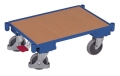 Wózek transportowy, z tulejkami, 250-kg, koła pełne, EasySTOP, kod: VF410061