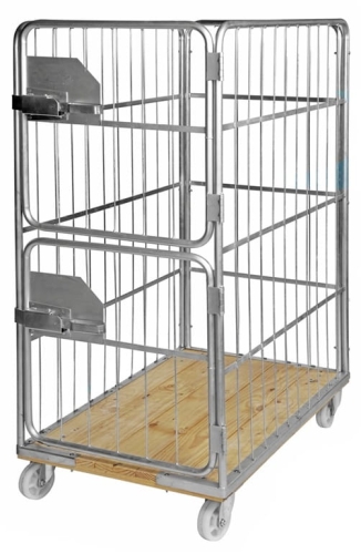 Wózek kontenerowy, KONGAMEK, 800 kg, otwierany, 800x710x1600, kod: K86