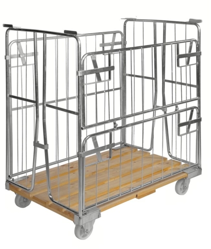 Wózek kontenerowy, KONGAMEK, 500 kg, 1200x800x1420, kod: K89