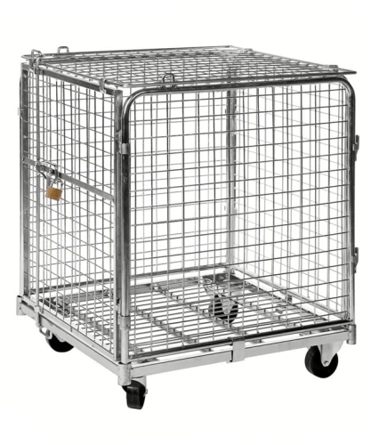 Wózek kontenerowy, KONGAMEK, 400 kg, 720x830x1000, kod: K1210