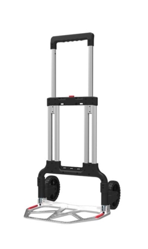 Wózek taczkowy, aluminiowy, składany, 125 kg, KONGAMEK, kod: K208, 01