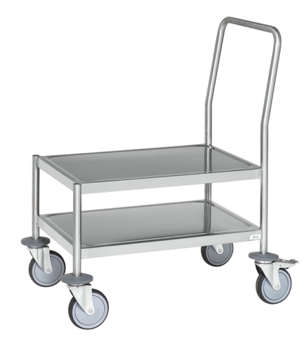 Wózek gastronomiczny, dwie półki, 200 kg, KONGAMEK, kod: K60363MR