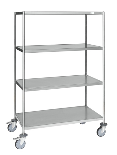 Wózek gastronomiczny, 4 półki, 200 kg, KONGAMEK, kod: K60356MRU2