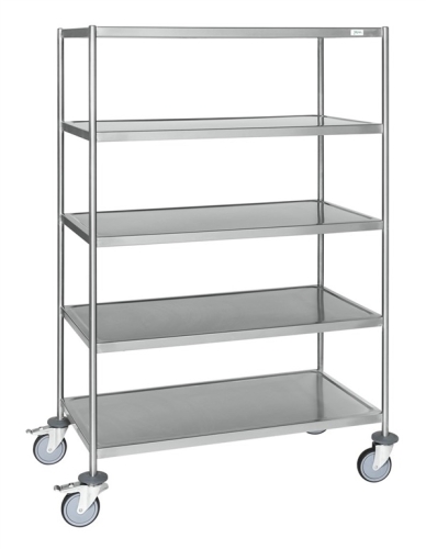 Wózek gastronomiczny, 5 półek, 200 kg, KONGAMEK, kod: K60369MRU2
