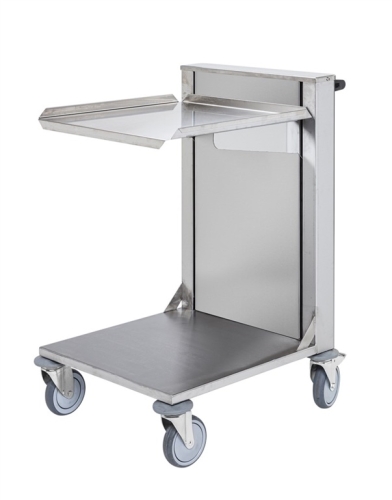 Wózek gastronomiczny, 2 półki, stal nierdzewna, 60 kg, KONGAMEK, kod: K4202RF, 01