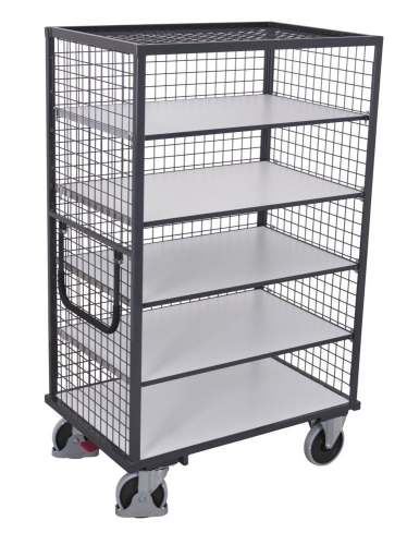 Wózek półkowy ESD, 500-kg, kod: VF7860, 01