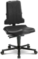 Krzesło ESD na kółkach, szerokie siedzisko, obrotowe, BIMOS Sintec 2 z1.jpg