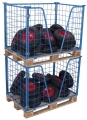Nadstawka paletowa z 1 bokiem w kształcie litery V, kod: VF0823, 03