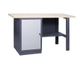 Stół warsztatowy 120 cm, z szafką, 24H wysyłka, kod: U21D12, sklejka.jpg