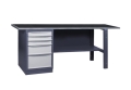 Stół warsztatowy 180 cm, z 5 szufladami, 24H wysyłka, kod: U3SML18, guma.jpg