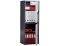 Szafa aktowa, zamek elektroniczny, skarbczyk, 1252x460x340, kod: PM125, 03