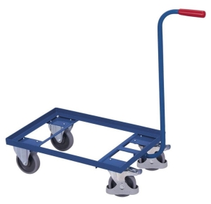 Wózek platformowy z uchwytem, 250-kg, koła pełne, kod: VF450807