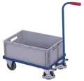 Wózek platformowy z uchwytem, 250-kg, koła pełne, kod: VF450806