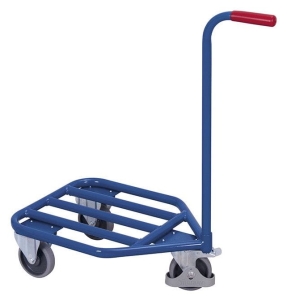 Wózek platformowy z uchwytem, 150-kg, koła pełne, kod: VF450805