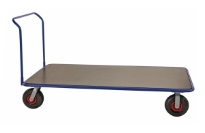 Wózek platformowy, DUŻA PLATFORMA 2150x1000, nośność 500 kg, KONGAMEK, kod: K208H