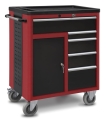 Wózek warsztatowy, narzędziowy, 5 szuflad, schowek, kod: J21611