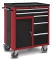 Wózek warsztatowy, narzędziowy, 5 szuflad, schowek, kod: J21605