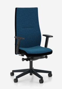 Krzesło biurowe SO-one, do 150 kg, wysokie oparcie, kod: NS9005