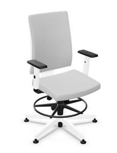 Krzesło laboratoryjne NAVIGO z ringiem, różne kolory