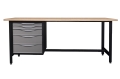 Stół warsztatowy lekki, 210 cm z szufladami, kod: J22703, 02