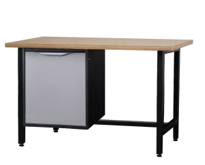 Stół warsztatowy lekki, 150 cm z szafką, kod: J22751