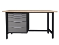 Stół warsztatowy lekki, 150 cm z szufladami, kod: J22752, 02