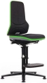Krzesło laboratoryjne wysokie na ślizgach, obrotowe, BIMOS Neon 3 z1.jpg