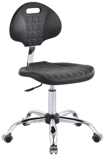 Krzesło spawalnicze K1, podstawa chromowana