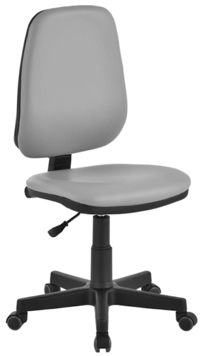 Krzesło warsztatowe T1, tkanina lub eco-skóra, różne kolory, podstawa tworzywo sztuczne