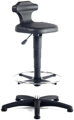 Podpora do stania ESD na ślizgach, z podnóżkiem, BIMOS Flex 3.jpg