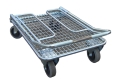 Wózek transportowy składany, magazynowy, ocynkowany, 740x495, kod: Z023 1