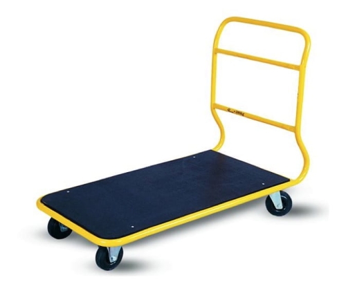 Wózek transportowy, platformowy 1000x600 mm, 600-kg, koła pełne, platforma antypoślizgowa, kod: Z05