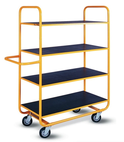 Wózek transportowy półkowy, czteropółkowy, kod: Z423