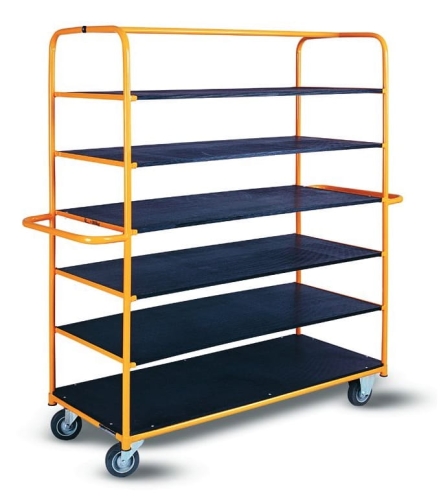 Wózek transportowy półkowy, sześciopółkowy, kod: Z346