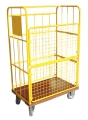 Wózek transportowy, kontenerowy, z półkami, nośność 600 kg, kod: Z38 2